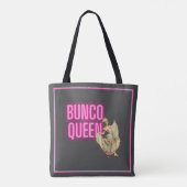 Funny  Bunco Queen Draagtas (Achterkant)