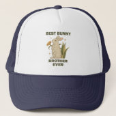 Funny Bunny, Best Bunny Brother Ever, Bunny Lover Trucker Pet (Voorkant)