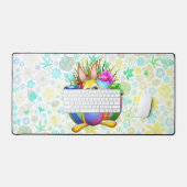 Funny Bunny biting an Easter Egg (Clavier et souris)