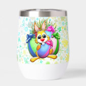 Funny Bunny biting an Easter Egg (Achterkant)