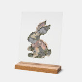 Funny Bunny Crochet Patchwork Camo Rabbit Happy Ea (Angle)