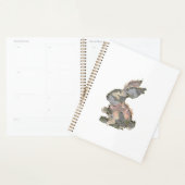 Funny Bunny Crochet Patchwork Camo Rabbit Happy Ea (Devant avec enveloppe)