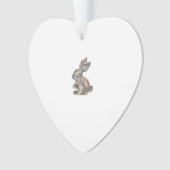 Funny Bunny Crochet Patchwork Camo Rabbit Happy Ea (devant)