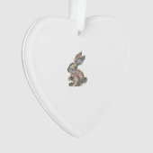 Funny Bunny Crochet Patchwork Camo Rabbit Happy Ea (devant)