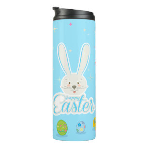 FUNNY BUNNY Hapy Easter Easter Hunt Party Thermosbeker
