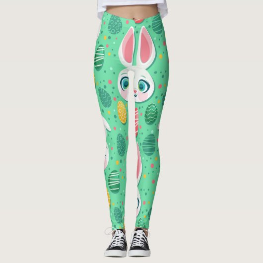 Funny Bunny Leggings (Voorkant)