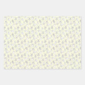 Funny Bunny Rabbits Having Fun Inpakpapier Vel (Voorkant 3)