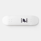 Funny bunny skateboard (Horizontaal)
