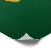 Funny Burger Typography Art Poster (Hoek)