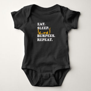 Funny Burpees Workout Fitness Motivation Exercise Romper