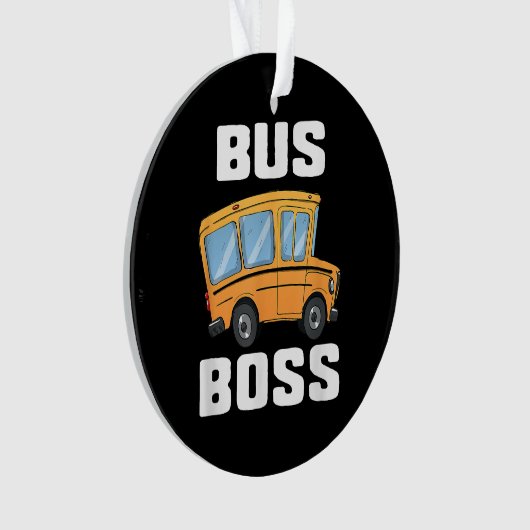 Funny Bus Boss School Bus Driver (devant)