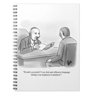 Funny Business Evaluation Humor Notebook Notitieboek