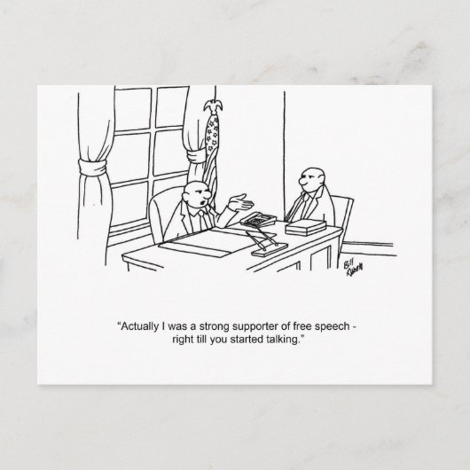 Funny Business Humor Briefkaart (Voorkant)