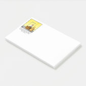 Funny Business Humor Post Het Opmerkingen Post-it® Notes (Schuin)