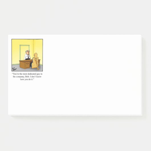 Funny Business Humor Post Het Opmerkingen Post-it® Notes (Voorkant)