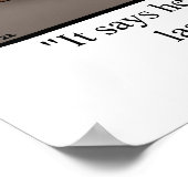 Funny Business Office Humor Poster (Hoek)