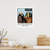 Funny Business Office Humor Poster (Keuken)