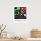 Funny Business Office Humor Poster (Keuken)