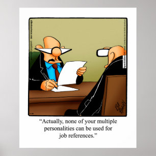 Funny Business Office Humor Poster