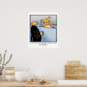 Funny Business Office Humor Poster (Keuken)