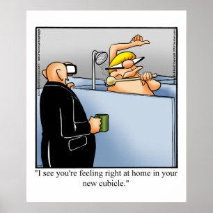 Funny Business Office Humor Poster