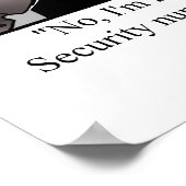 Funny Business Office Humor Poster (Hoek)