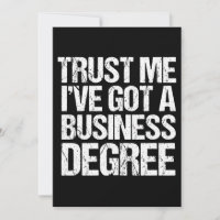 Funny Business School Afstuderen Gepersonaliseerd 