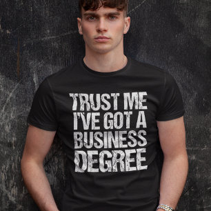 Funny Business School Afstuderen T-shirt
