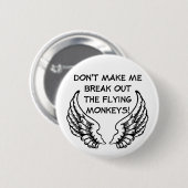 Funny Button Humor (Voorkant /achterkant)