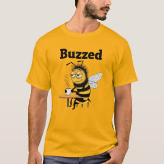 Funny Buzzed Bee T-shirt