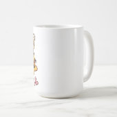 Funny Buzzkill Tired Bee Coffee Mug (Devant droit)