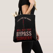Funny Bypass Open Heart Surgery Recovery Gift Draagtas (Dichtbij)