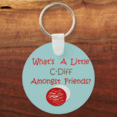 Funny C-Diff Zurse T-Shirts & Gifts Sleutelhanger (Voorkant)