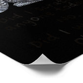 Funny Ca_ Sarcastic Cat Did I Scratched Anyone Tod Poster (Hoek)