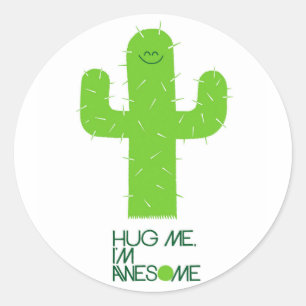 Funny Cactus Sticker