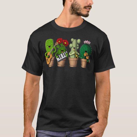 Funny Cactus T-shirt (Voorkant)