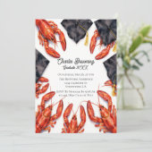 Funny Cajun Graduation Party Invitation (Debout devant)