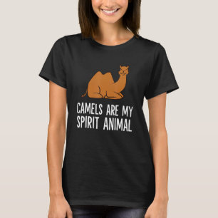 Funny Camel Desert Egypt Camels is mijn levende an T-shirt