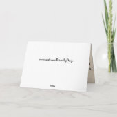 Funny Camel Hump Day Carte d'anniversaire (Dos)