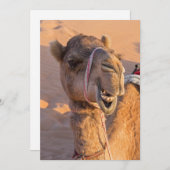 Funny Camel Kaart (Voorkant / Achterkant)
