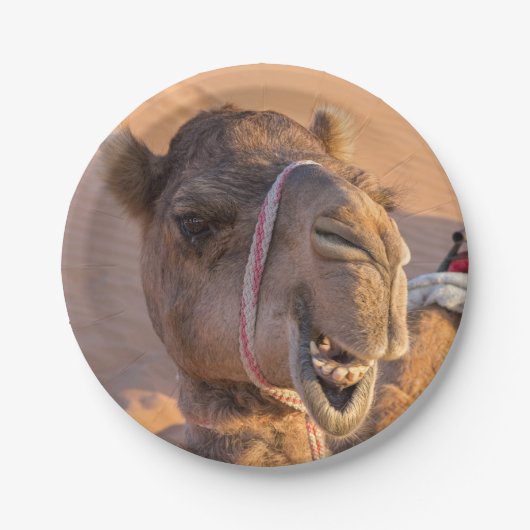 Funny Camel Papieren Bordje (Voorkant)