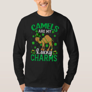 Funny Camels is mijn Lucky Charms Camel St Patrick T-shirt