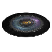 Funny Camera Lens Round Snijplank (Hoek)