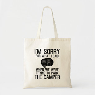 Funny Camper canvas tas