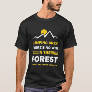 Funny Camping Crew Family Outdoor T-shirt