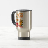 Funny Camping Gift I Light Fires & Make beer Disap Reisbeker (Voorkant links)