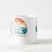 Funny Camping I Hate Pulling Out Camper Travel Koffiemok (Voorkant links)