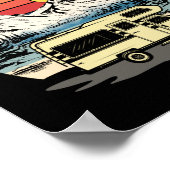 Funny Camping ik haat het uittrekken van reistro Poster (Hoek)