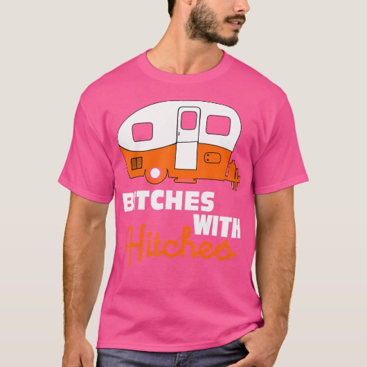 Funny Camping T-shirt (Voorkant)