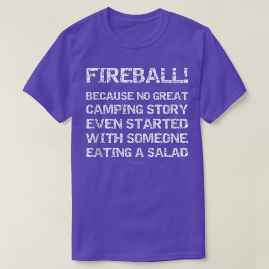 Funny Camping Tanks Love Fireball Gift 18 (Design devant)